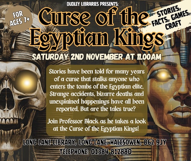 Long Lane Library - Curse of The Egyptian Kings